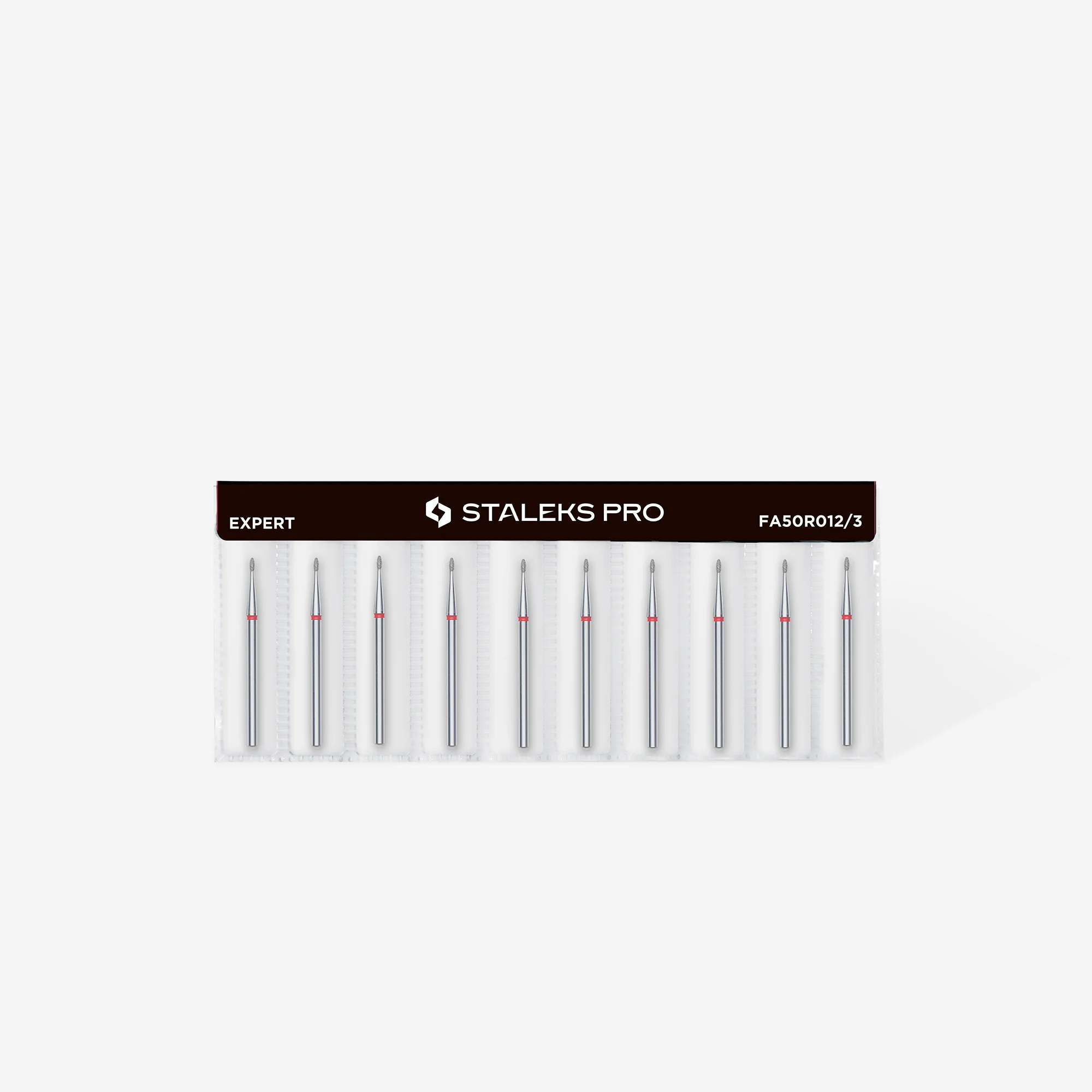 Dijamantni nastavak za obradu kutikule zaobljeni red 3 mm/ staleks - Slika 2